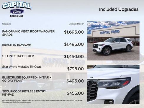 New 2027 Ford Explorer ST-Line w/ Premium Package AWD/4WD image 5
