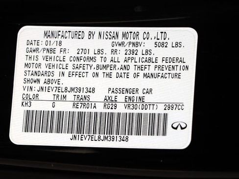 Used 2018 INFINITI Q60 3.0t Luxe image 27