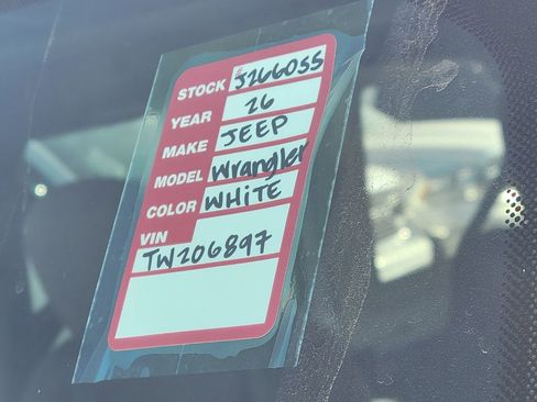 New 2026 Jeep Wrangler Sport S AWD/4WD image 22