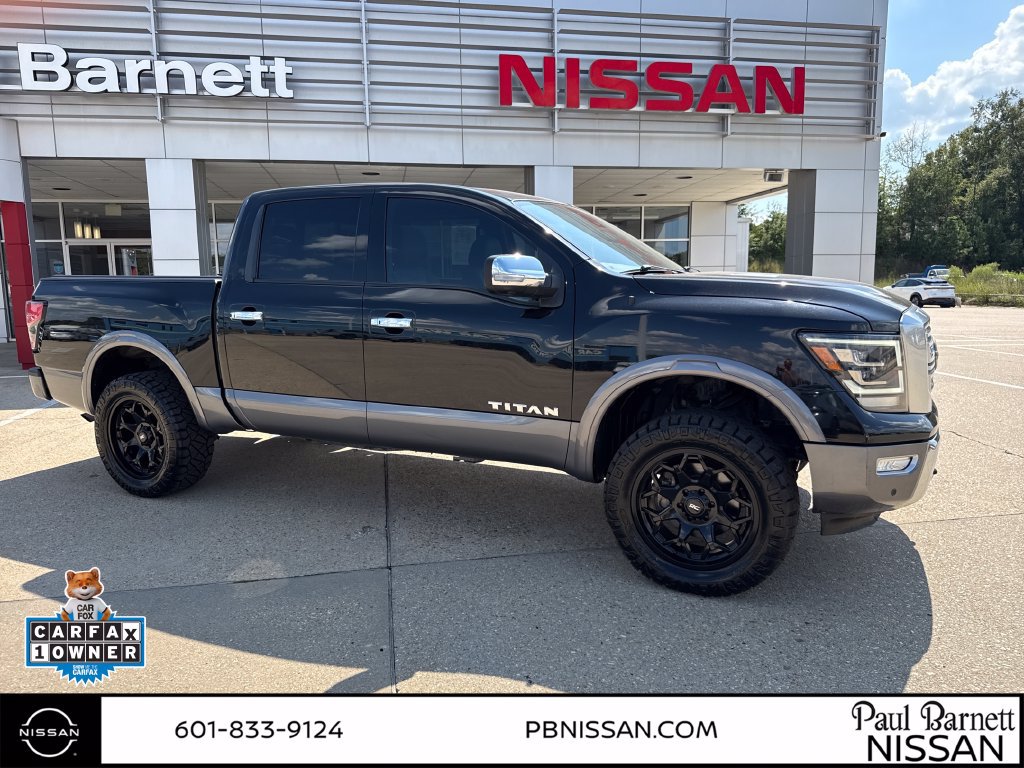 Used 2021 Nissan Titan Platinum Reserve w/ Moonroof Package AWD/4WD image 5