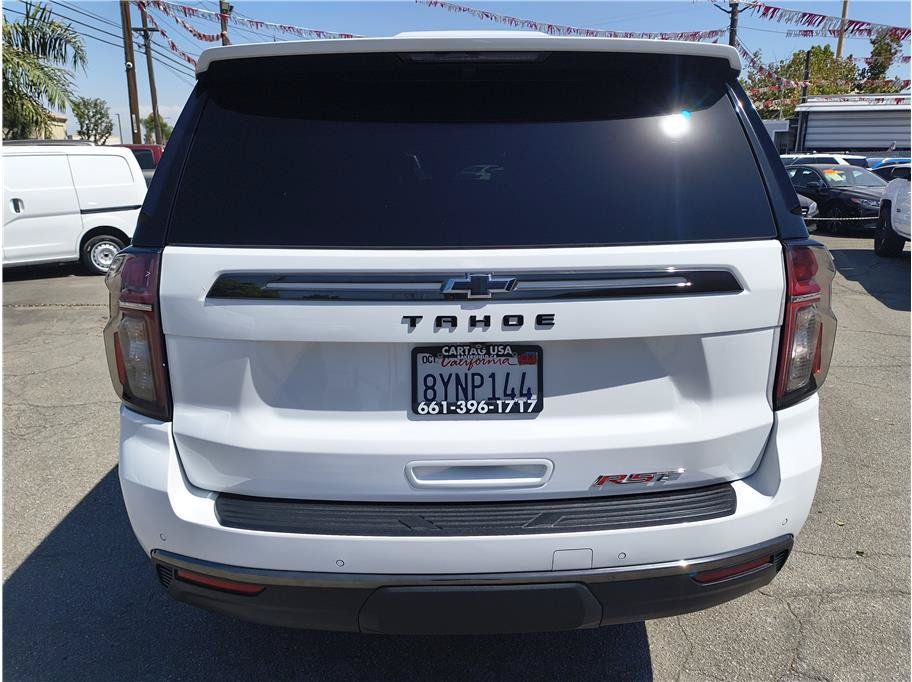 Used 2021 Chevrolet Tahoe RST w/ Rear Media and Nav Package RWD image 12