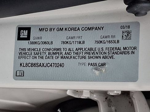 Used 2018 Chevrolet Spark LS FWD image 25