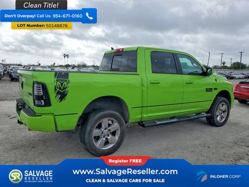 Used 2017 RAM 1500 Sport w/ Sublime Green Sport Package AWD/4WD image 4