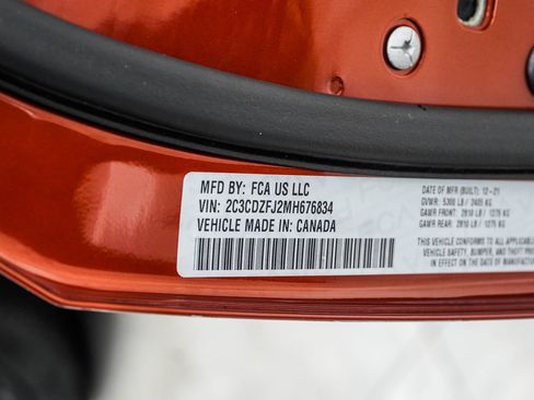 Used 2021 Dodge Challenger R/T Scat Pack RWD image 40
