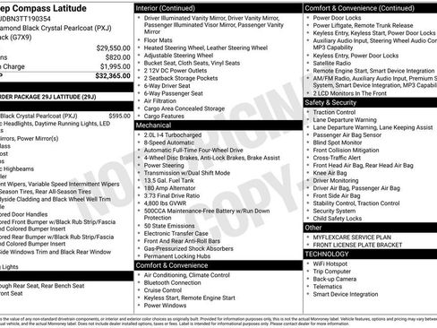 New 2026 Jeep Compass Latitude image 46