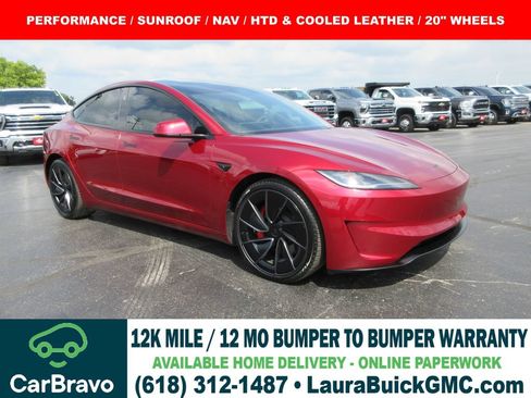 Used 2026 Tesla Model 3 Performance AWD/4WD image 1