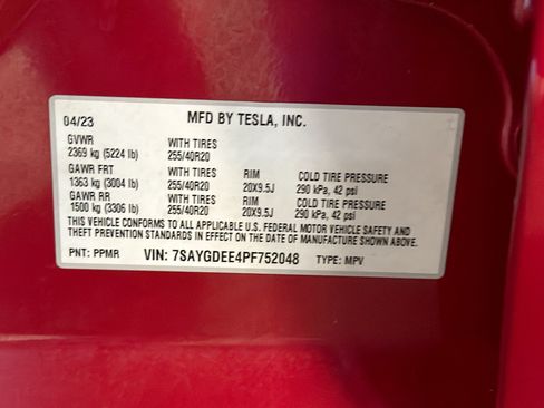 Used 2023 Tesla Model Y Long Range AWD/4WD image 12