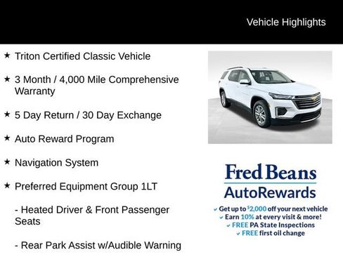 Used 2022 Chevrolet Traverse LT AWD/4WD image 5