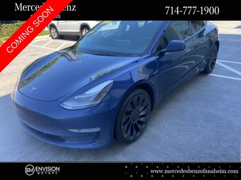 Used 2023 Tesla Model 3 Performance AWD/4WD image 1