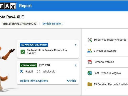 Used 2017 Toyota RAV4 XLE w/ Plus Special Value Package AWD/4WD image 21