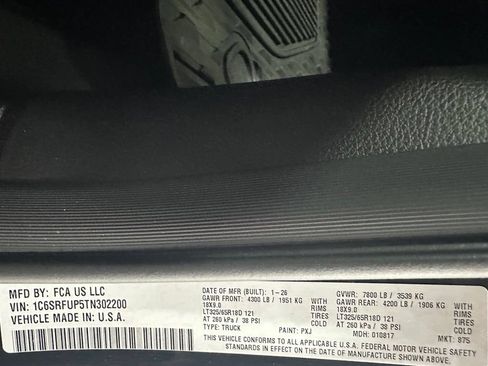 Used 2026 RAM 1500 RHO w/ RHO Level 1 Equipment Group AWD/4WD image 11