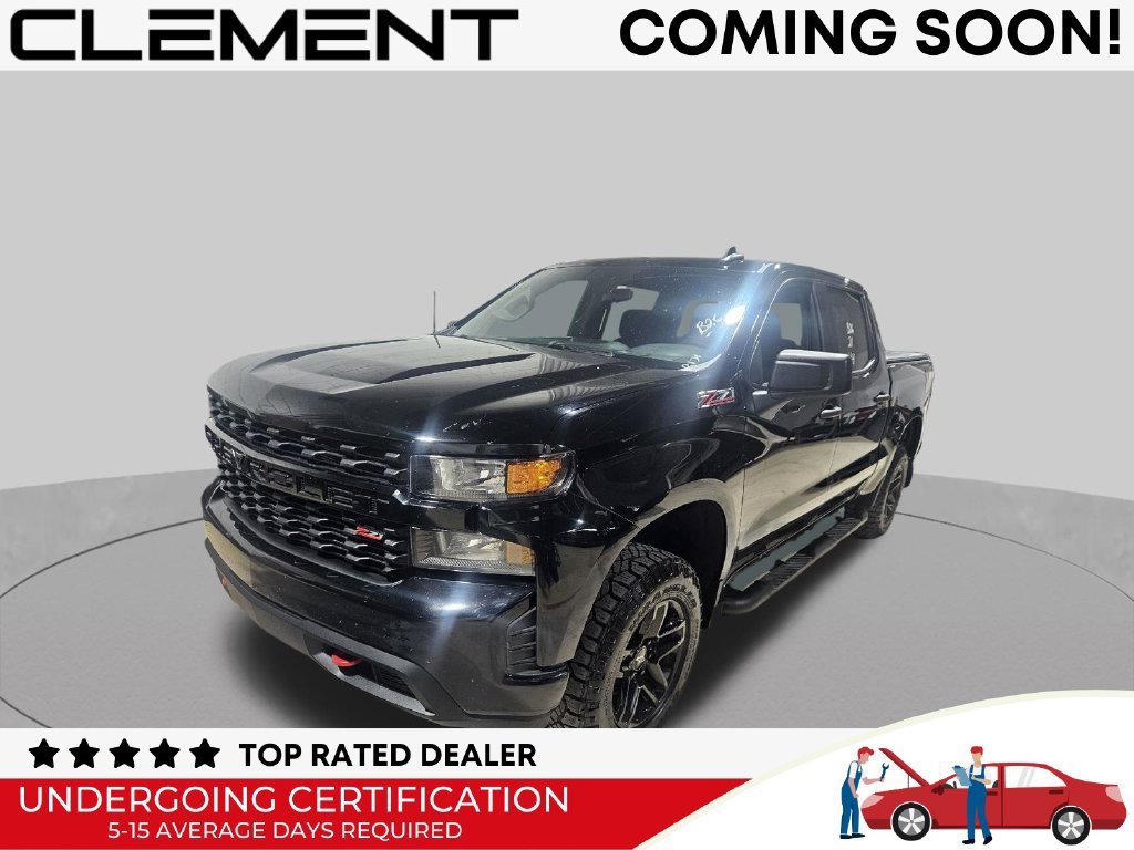 Used 2021 Chevrolet Silverado 1500 Custom Trail Boss w/ Midnight Edition AWD/4WD image 1