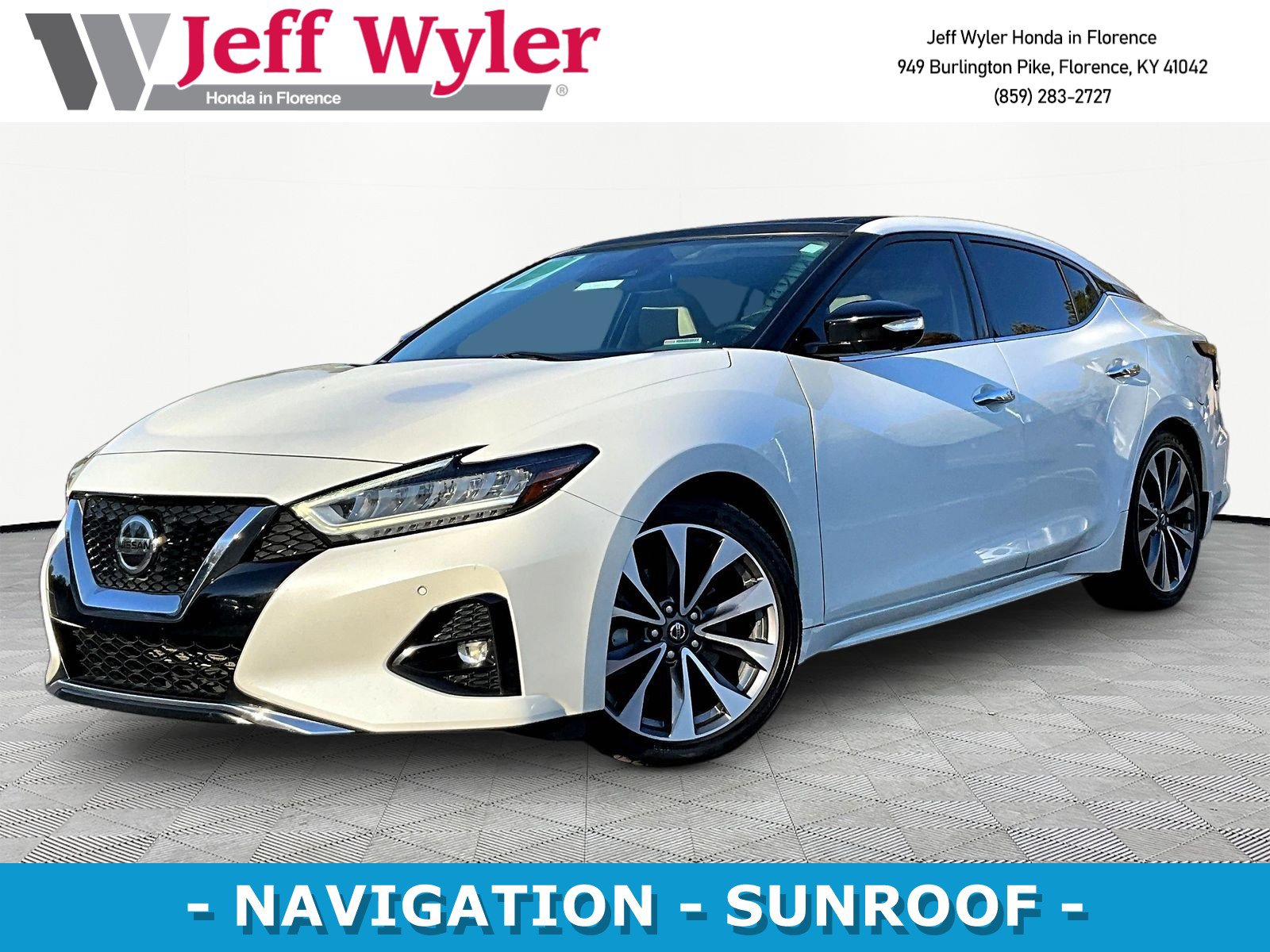 Used 2019 Nissan Maxima Platinum w/ Illumination Package FWD image 1