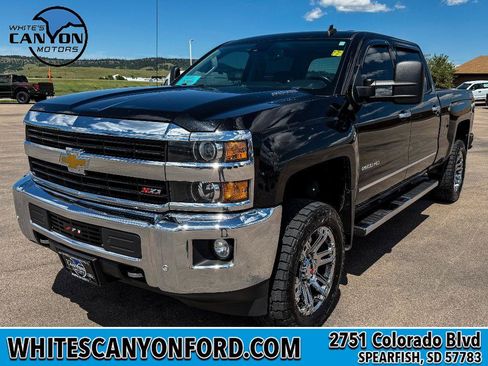 Used 2015 Chevrolet Silverado 2500 LTZ w/ Duramax Plus Package AWD/4WD image 1
