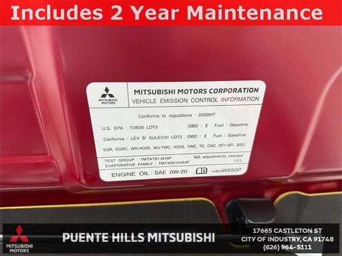 New 2026 Mitsubishi Outlander SE image 30