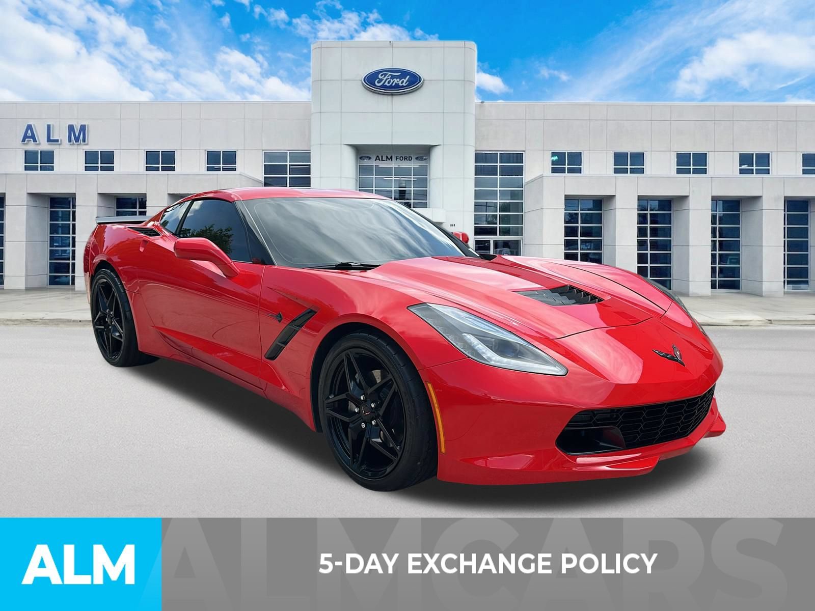 Used 2019 Chevrolet Corvette Stingray Coupe w/ Carbon Flash Badge Package RWD image 3