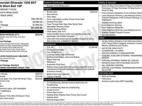 Used 2024 Chevrolet Silverado 1500 RST w/ Z71 Off-Road Package image 31