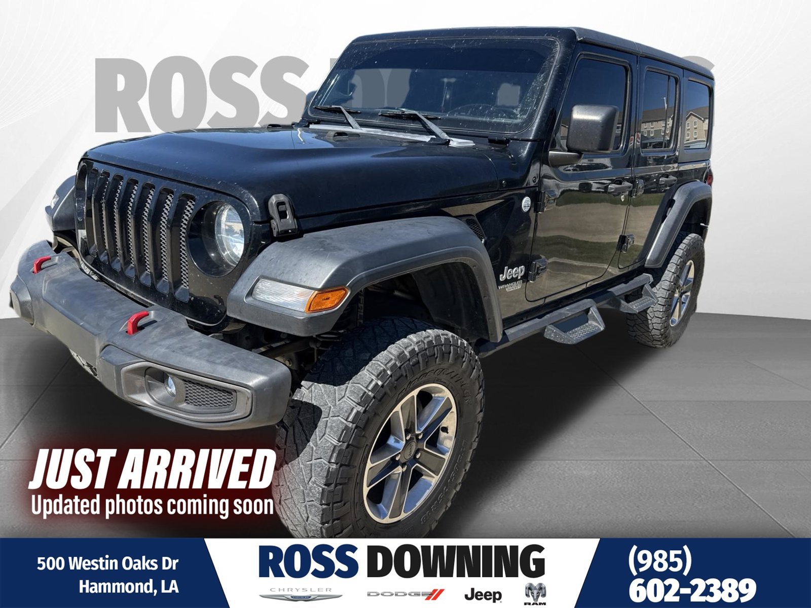 Used 2019 Jeep Wrangler Unlimited Sport S AWD/4WD image 1