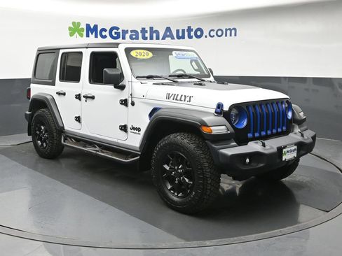 Used 2020 Jeep Wrangler Unlimited Sport image 2