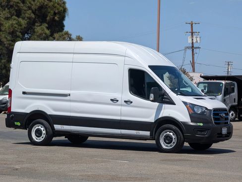 Used 2022 Ford E-Transit 148 High Roof w/ Load Area Protection Package RWD image 1