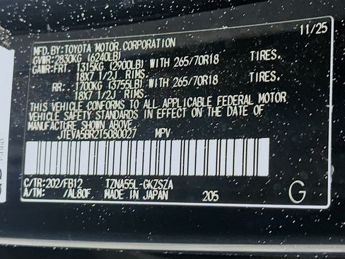 Used 2026 Toyota 4Runner TRD Off-Road AWD/4WD image 12