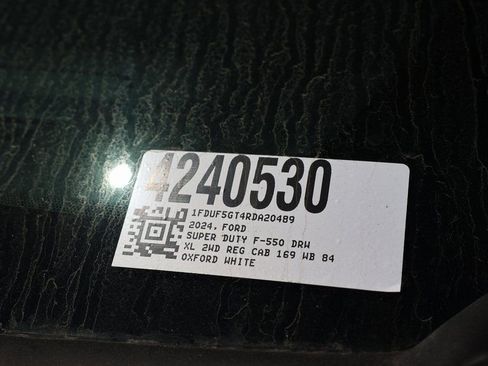 Used 2024 Ford F550 2WD Regular Cab Super Duty w/ XL Chrome Package image 45