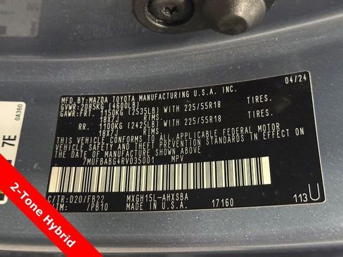 Used 2024 Toyota Corolla Cross AWD Hybrid image 24