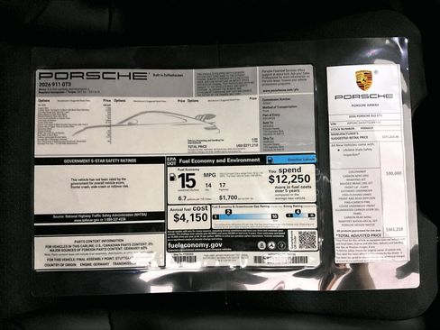 Used 2026 Porsche 911 GT3 RWD image 21
