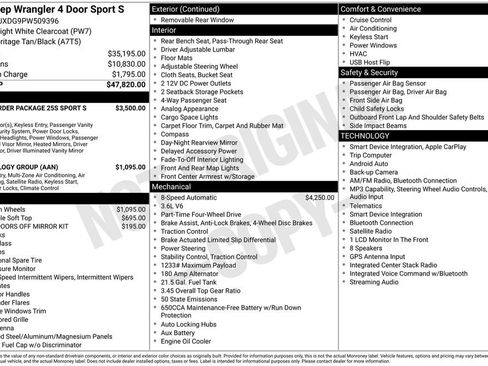 Used 2023 Jeep Wrangler Unlimited Sport AWD/4WD image 5