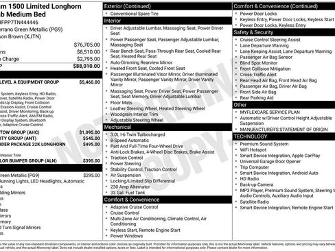 New 2026 RAM 1500 Limited AWD/4WD image 6