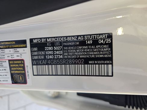 Certified 2025 Mercedes-Benz C 300 Sedan image 37