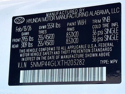 New 2026 Hyundai Santa Fe Limited image 36