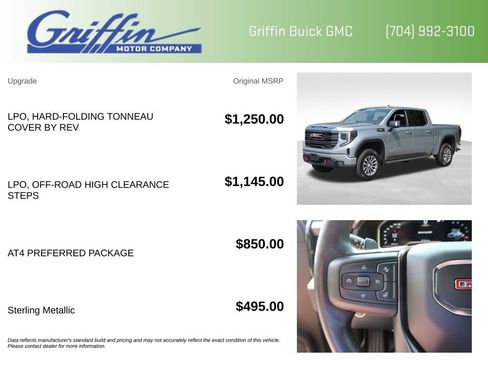 Certified 2023 GMC Sierra 1500 AT4 w/ AT4 Preferred Package AWD/4WD image 6