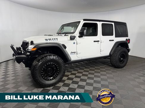 Used 2025 Jeep Wrangler Unlimited Sport S 4xe AWD/4WD image 1
