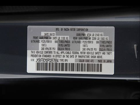 Certified 2023 MAZDA CX-5 Carbon Edition AWD/4WD image 21