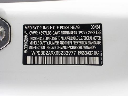 Certified 2024 Porsche 911 Targa 4S image 19