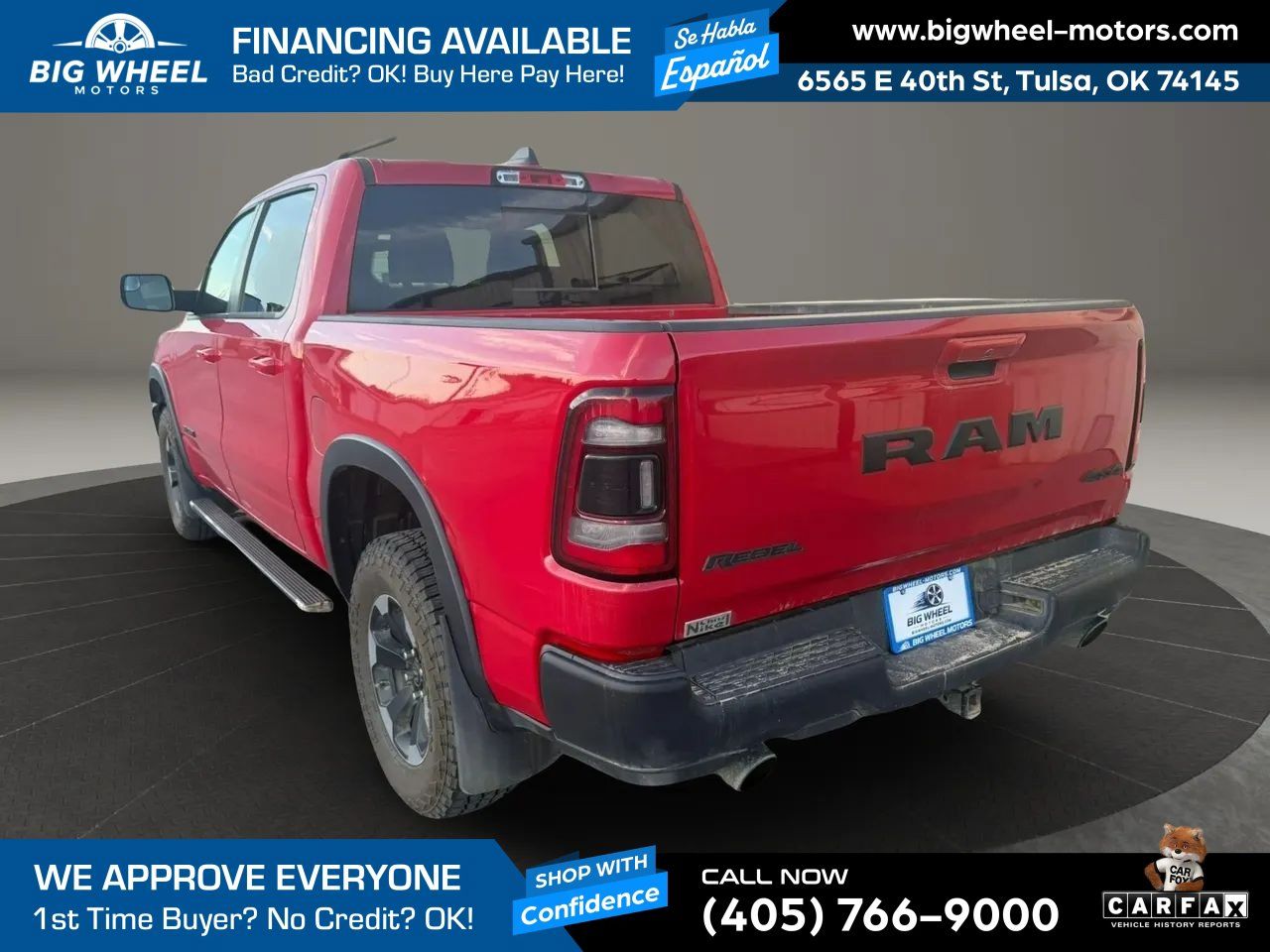 Used 2019 RAM 1500 Rebel w/ Rebel Level 1 Equipment Group AWD/4WD image 3
