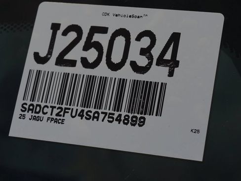 Used 2025 Jaguar F-PACE R-Dynamic S AWD/4WD image 28