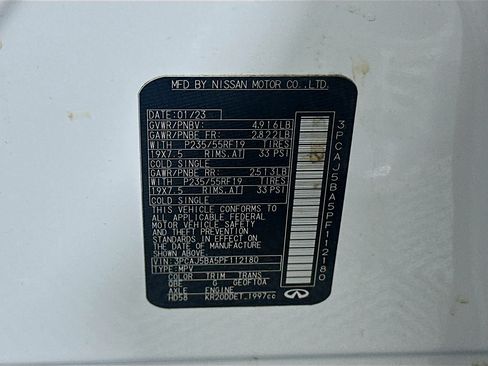 Used 2023 INFINITI QX50 Luxe FWD image 12