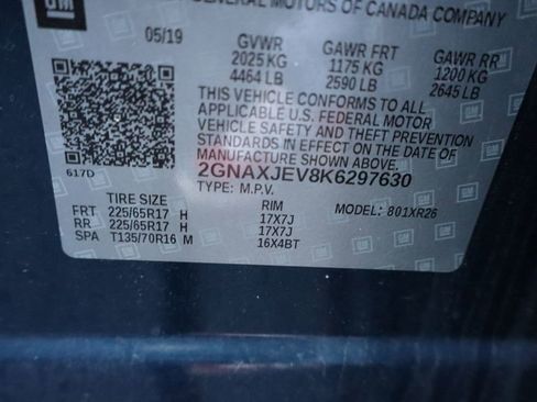 Used 2019 Chevrolet Equinox LT w/ Driver Convenience Package image 4