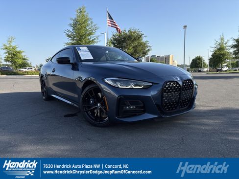 Used 2021 BMW 430i Coupe w/ M Sport Package RWD image 1