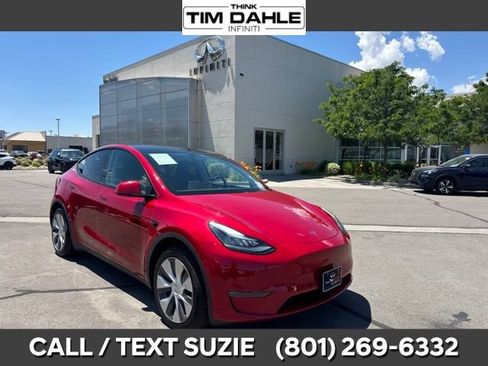 Used 2020 Tesla Model Y Long Range AWD/4WD image 1