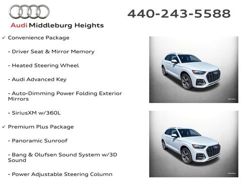 Used 2023 Audi Q5 2.0T Premium Plus w/ Premium Plus Package AWD/4WD image 6