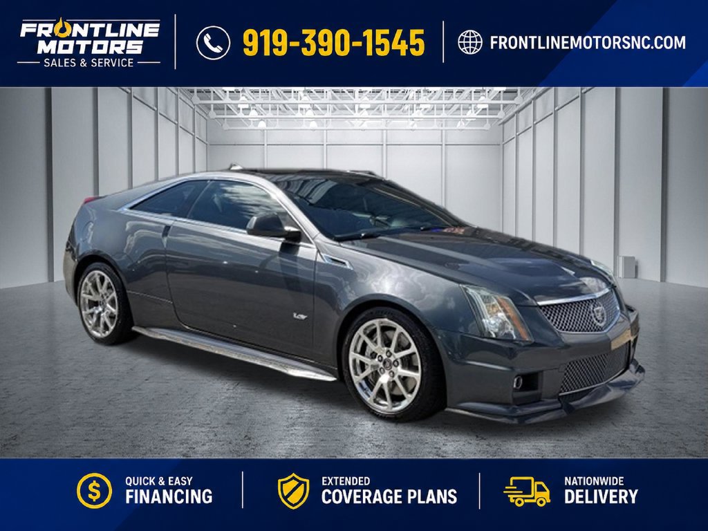 Used 2011 Cadillac CTS V w/ Wood Trim Package RWD 360° Tour