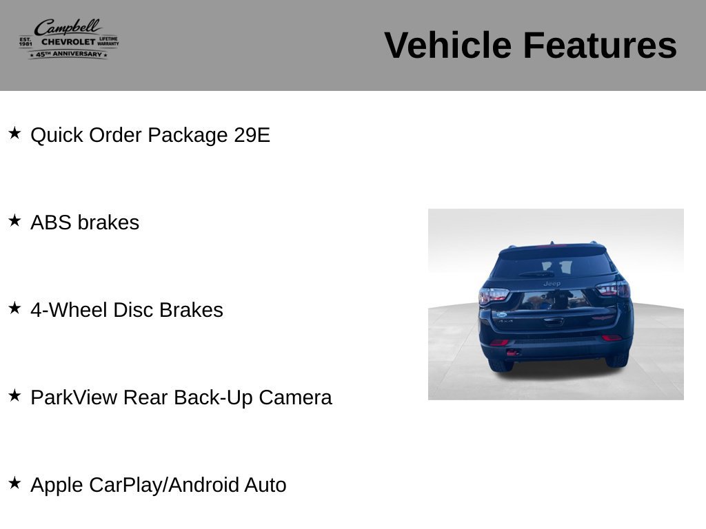 Used 2025 Jeep Compass Trailhawk AWD/4WD image 5