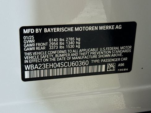 Used 2025 BMW 740i RWD image 40