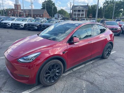 Used 2021 Tesla Model Y Long Range AWD/4WD image 2