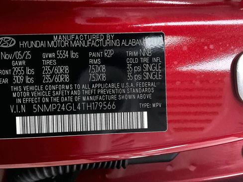 Certified 2026 Hyundai Santa Fe SEL FWD image 34