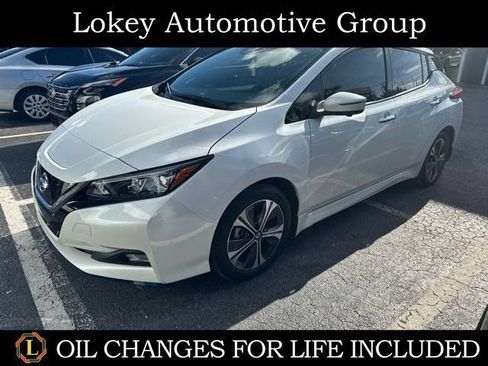 Certified 2020 Nissan Leaf SL Plus FWD image 1