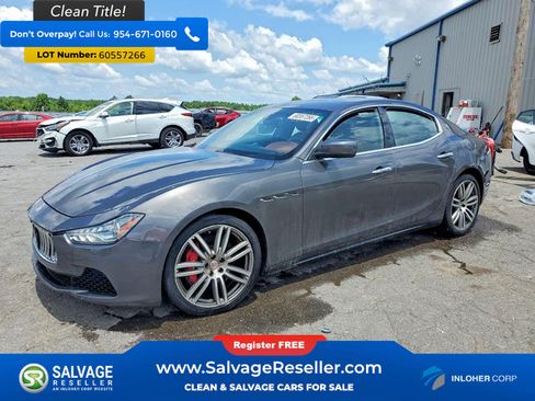 Used 2016 Maserati Ghibli S Q4 AWD/4WD image 1